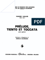 Hans Haug - Prelude, Tiento Et Toccata