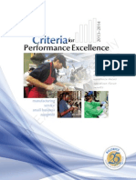 Criteria For Performance Excellenc