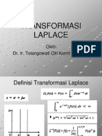 Transformasi Laplace