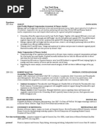 HBS Resume Template