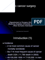 Gastric Cancer Surgery: Departement of Surgery, School of Medicine, Andalas University Padang, West Sumatra Indonesia