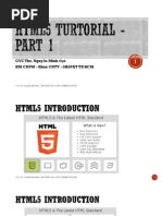 Html5 Turtorial