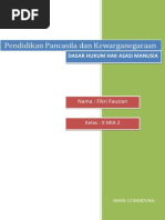 Download Dasar Hukum Ham menurut UUD UU Ketetapan MPR dan Hukum Internasional by Fikri Fauzian SN239691465 doc pdf