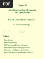 03 Chapter 15 Algorithms For Query Processing Optimization