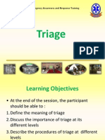 Triage: Hospital Emergency Awareness and Response Training