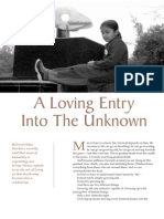 A Loving Entry Into The Unknown