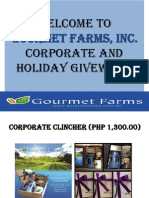 Updated GFI Corporate Giveaways Presentation - November 8, 2013