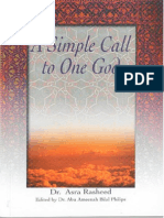 A Simple Call To One God