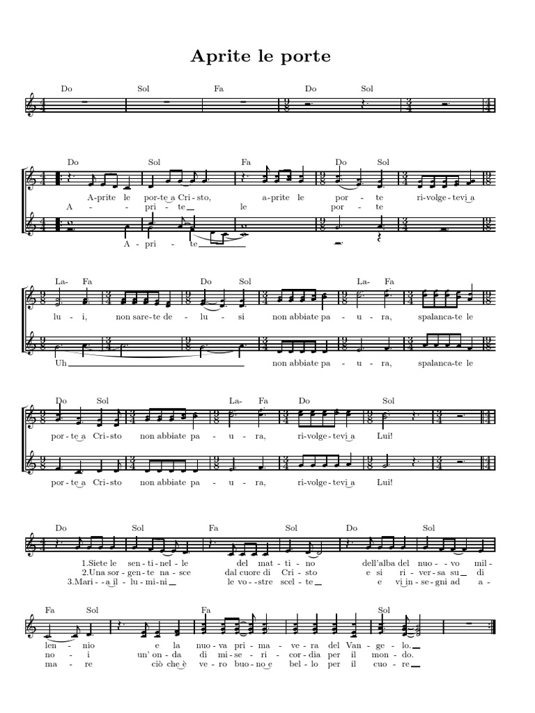 Maria Madre Del Signore Frisina Spartito Pdf