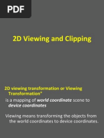 2dviewing and Clipping