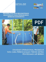 SOP Tata Cara Perencanaan Teknis Sistem Penyediaan Air Bersih