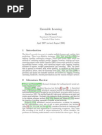 Ensemble Learning