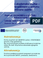 Makroekonomija I Zdravlje - Janko Jankovic