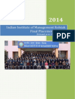 Final Placement Report 2014