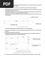 Dimensioning, Scaling, Sectioning