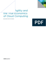 VMware Business Agility and The True Economics of Cloud Computing White Paper