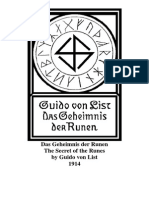 Guido Von List the Secret of the Runes