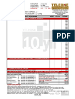 Proforma Fatura USD