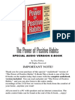 (VVVImp)the Power of Positive Habits
