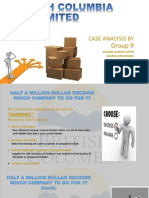 Case Analysis By: Group 9