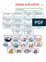 Buildings & Places: Match The Definitions To The Pictures