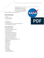 National Aeronautics and Space Administration (NASA) (Didirikan 1958) Adalah Agensi