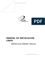 Manual de Instalacion Linux Debian