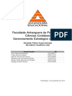 Atps Gerenciamento Estrátegico de Custos