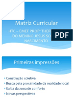 Matriz Curricular apresentação.ppt