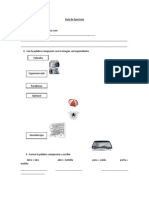 Guía de Ejercicios Palabras Compuestas