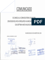 COMUNICADO CAS N° 007-2014 DIRESA (1)