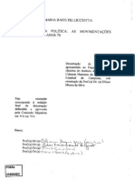 Uma Aventura Política: As Movimentações Estudantis Dos Anos 1970