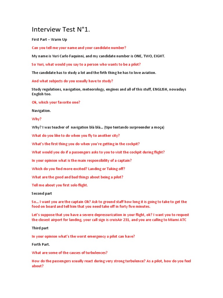 ICAO English Proficiency Test Sample | PDF | Language Arts & Discipline ...