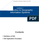 Lecture 1 Introductiontogeographicinformationsystems