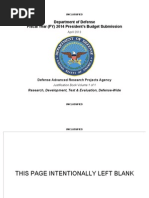 Darpa Fy14pb PDF