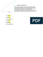 Trabajo de Formulación Para Jueves