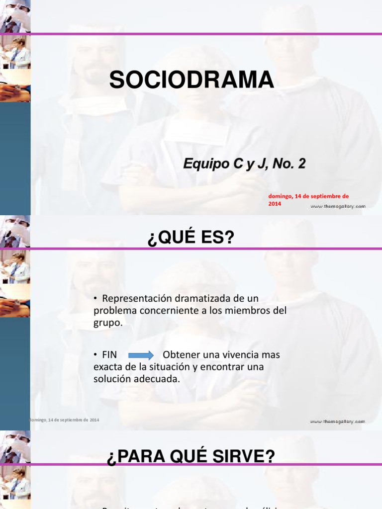 Guía introductoria al sociodrama: objetivos, etapas y aplicación | PDF