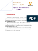 Notas de Aula 3 - Óptica Geométrica 02 (Lentes).
