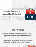 Disease Detection Using Bio Robotics