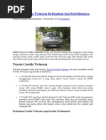 Download Toyota Corolla Twincam Kelemahan Dan Kelebihannya by sri penny SN239749629 doc pdf