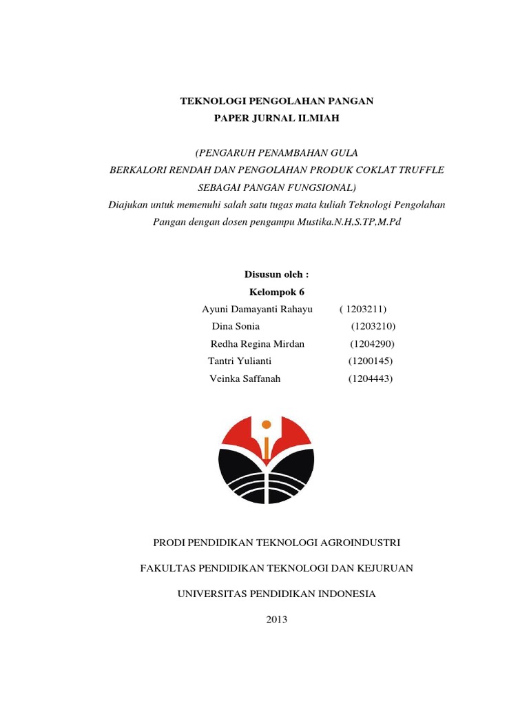 Teknologi Pengolahan Pangan | PDF | Kesehatan Holistik