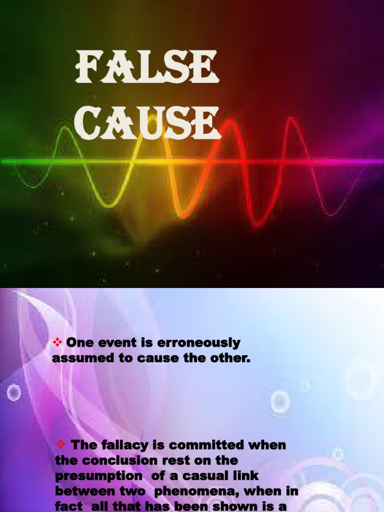 False Cause Logic | PDF