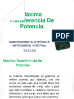 Transferencia Maxima De