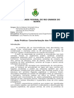 Relatório - Caracterização Das Proteínas - Final