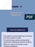 Thinking Like A Researcher