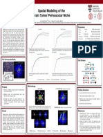 SpringSim'12 Poster - Spatial Modeling of The Brain Tumor Perivascular Niche