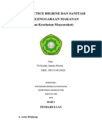 Best Practice Higiene Dan Sanitasi Penyelenggaraan Makanan