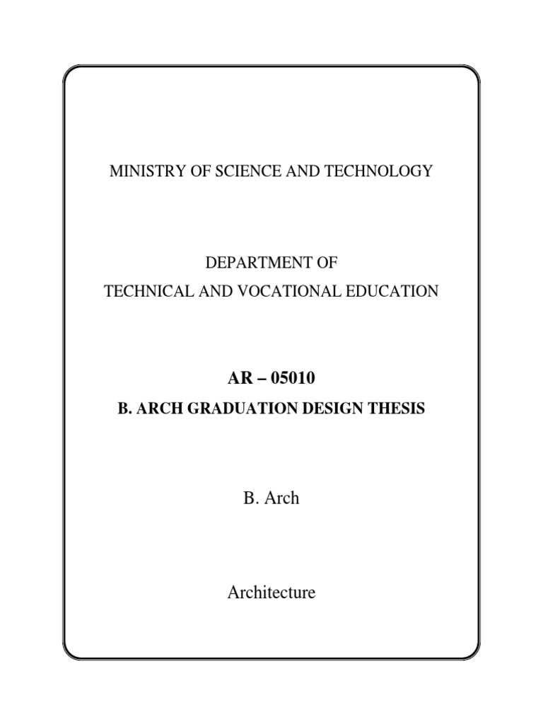 Thesis Topic (1)  Thesis  Design