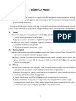 Panduan Identifikasi Pasien