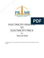 Electricity Demand and Tariff-1